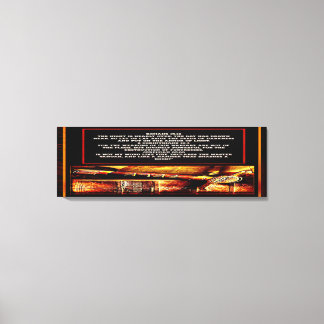 Impressão Em Tela Imagens de Escritura 02