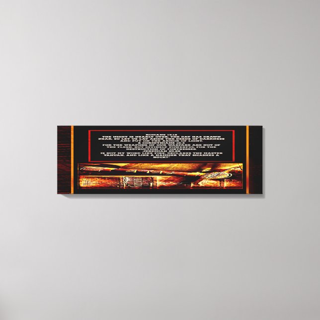 Impressão Em Tela Imagens de Escritura 02 (Frente)