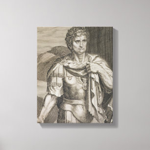 Impressão Em Tela Imperador de Nero Claudius Caesar do ANÚNCIO de