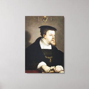 Impressão Em Tela Imperador romano santamente de Charles V