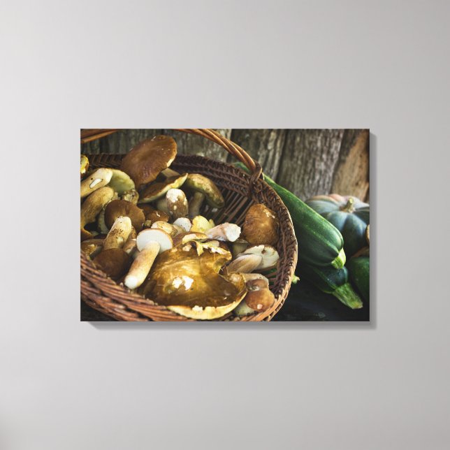 Impressão Em Tela Impressão da tela de tela de comida do outono (Frente)