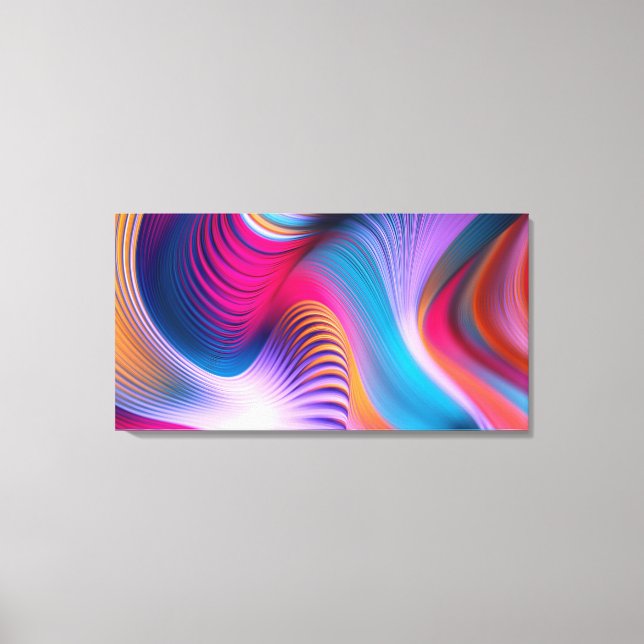 Impressão Em Tela Impressão de tela - Abstrato-Art-Antelope-Canyon (Frente)