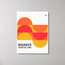 Impressão Em Tela Impressão de tela B19 da exposição Bauhaus 1919