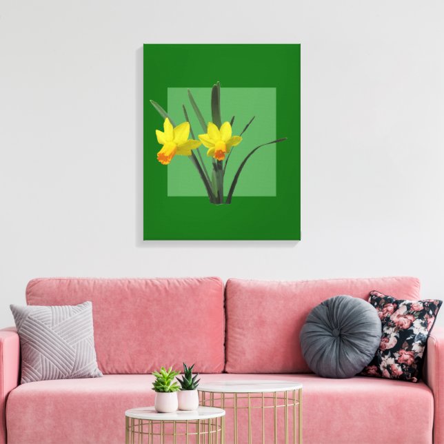 Impressão Em Tela Impressão de Tela - Daffodils (Insitu(Sala de estar))