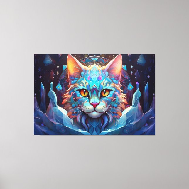 Impressão Em Tela impressão de tela de abstrato (Frente)