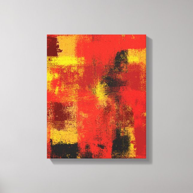 Impressão Em Tela Impressão de tela de Abstrato de 1963 (Frente)