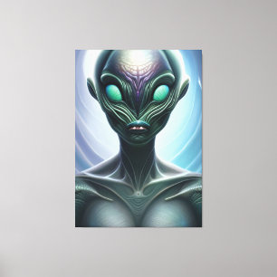 Impressão Em Tela Impressão de tela de Alienígena galáctica