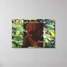 Impressão de Tela de Amigos Anjos