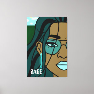 Impressão Em Tela Impressão de tela de apresentação de abundância