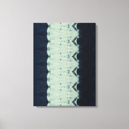 Impressão Em Tela Impressão de tela de beleza Shibori Índigo