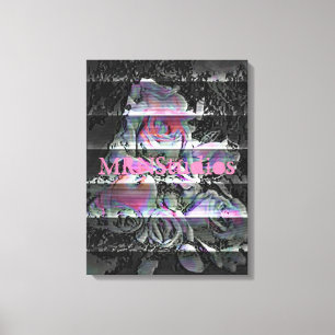 Impressão Em Tela Impressão de tela de Buquê do Techno