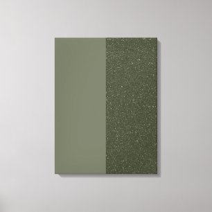 Impressão Em Tela Impressão de tela de desenho estendida verde de ru