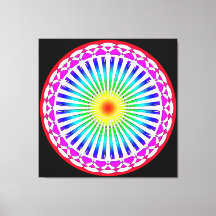 Impressão de tela de Flor de Verão