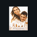 Impressão Em Tela Impressão de tela de fotos do Noivado Love<br><div class="desc">Impressão de tela de fotos do Noivado Love</div>