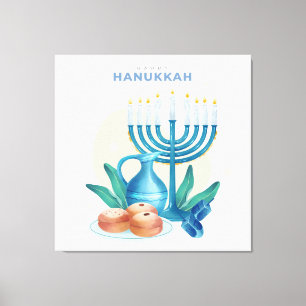 Impressão Em Tela Impressão de tela de Hanukkah