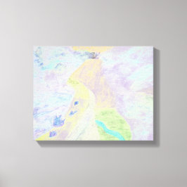 Impressão Em Tela Impressão de Tela de Luz Montanha