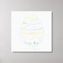 Impressão Em Tela Impressão de Tela de Ovo de Páscoa