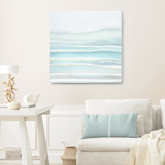 Impressão Em Tela Impressão de tela de praia costeira (Criador carregado)