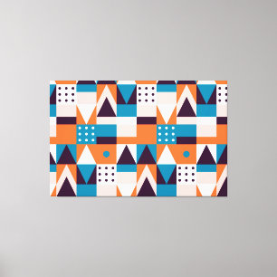 Impressão Em Tela Impressão de tela do mosaico abstrato