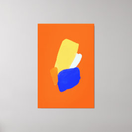 Impressão Em Tela Impressão de tela estendida com abstrato vibrante