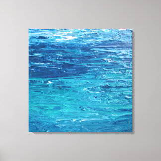 Impressão Em Tela Impressão de tela estendida com "Água viva"