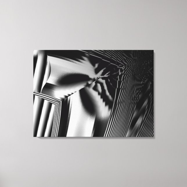 Impressão Em Tela Impressão de tela estendida com gelo triássico (Frente)