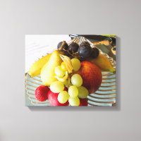 Impressão de tela estendida da fruta Bowl