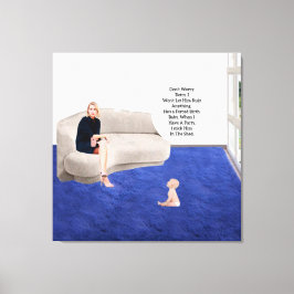 Impressão Em Tela Impressão de tela estendida de bebê de nascimento 