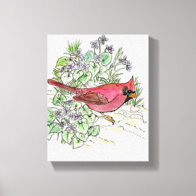 Impressão Em Tela Impressão de tela estendida de Illinois (Frente)