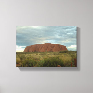 Impressão Em Tela Impressão de tela esticada do Uluru