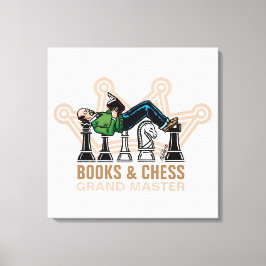 Impressão Em Tela Impressão de Tela Esticada Grande Mestre