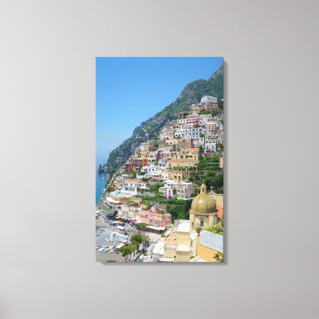 Impressão Em Tela Impressão de Tela Esticada Positano (Frente)