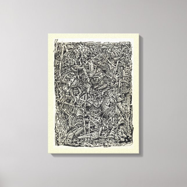 Impressão Em Tela Impressão de tela fragmentada (Frente)