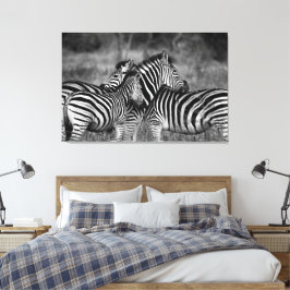Impressão Em Tela Impressão de tela grande - Zebra africana