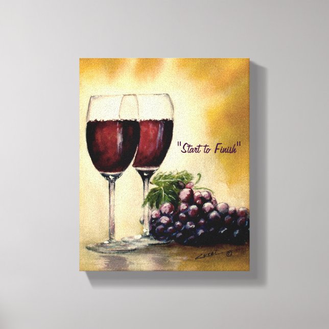 Impressão Em Tela Impressão de tela - "Iniciar para Concluir" (Frente)