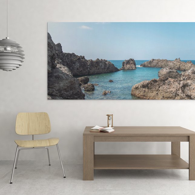 Impressão Em Tela Impressão de tela Premium da Costa do Tenerife do  (Tenerife Coastline Canvas Wall Art
Premium North Tenerife Photo Print)
