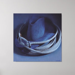 Impressão Em Tela Impressão de Telas de Tela de Cowboy Hat Esticada