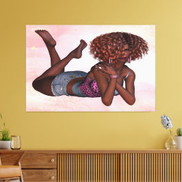 Impressão Em Tela Imprimir Imagem 11 de Mulheres Elegantes