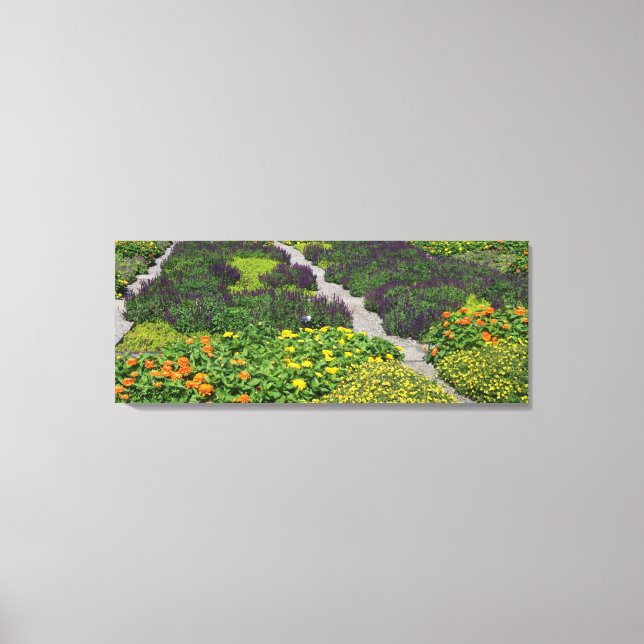 Impressão Em Tela Inclinação da Flor (Frente)