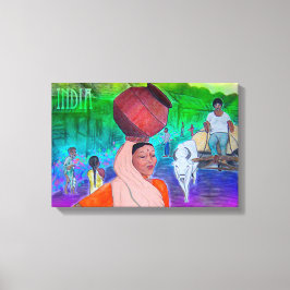 Impressão Em Tela India