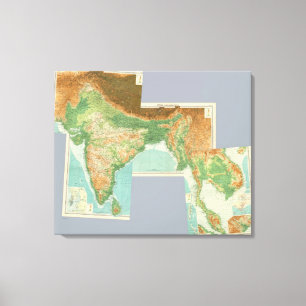 Impressão Em Tela Índia composta 2