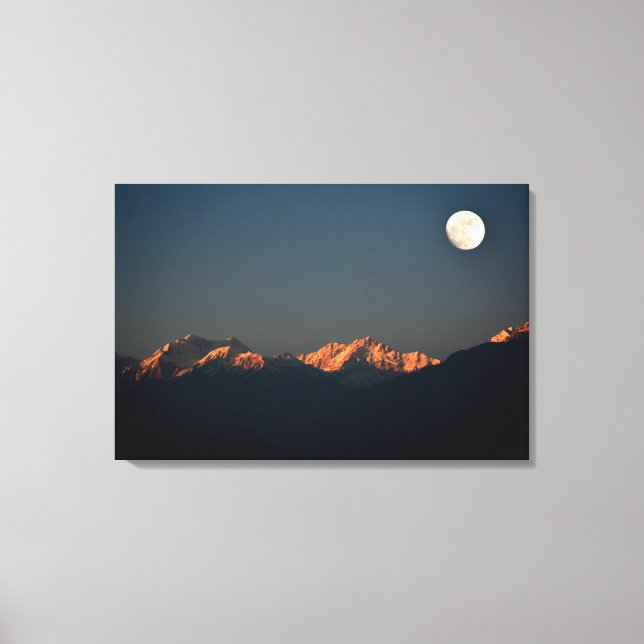 Impressão Em Tela India - Sikkim, Pelling sunset (Frente)