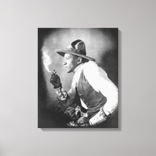 Impressão Em Tela Índio Sioux, 1908