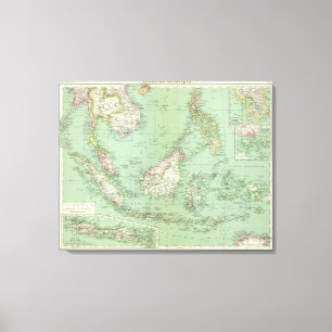 Impressão Em Tela Indonésia, Malaysia