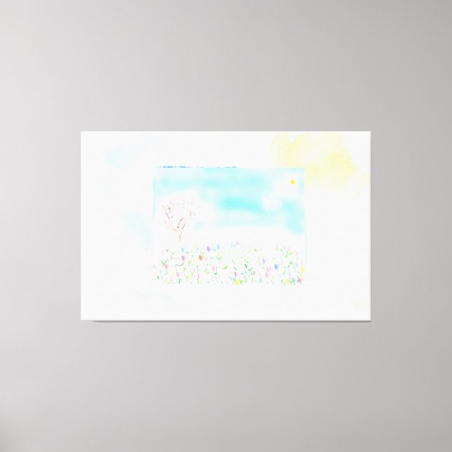 Impressão Em Tela Infinite Spring (Frente)