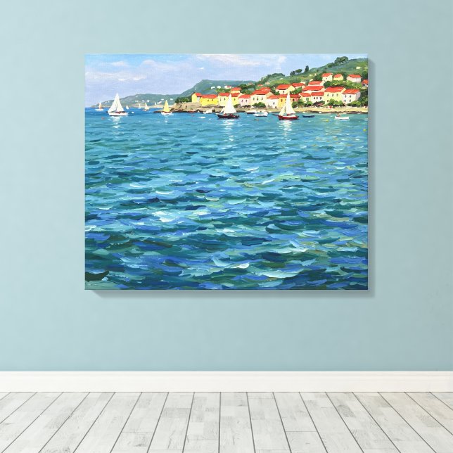 Impressão Em Tela Inland Sea (Insitu(piso de madeira))