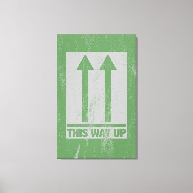 Impressão Em Tela Inscrição para cima (Frente)