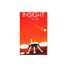 Insight Mars Lander Space Art