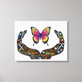 Impressão Em Tela Inspiração