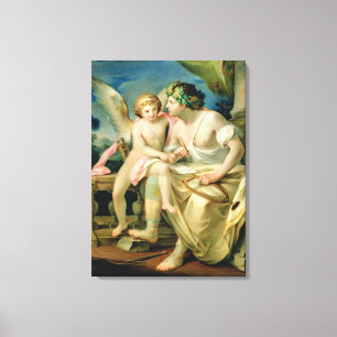 Impressão Em Tela Inspiração do poeta, 1785